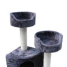 i.Pet Cat Tree 126cm Tower Scratching Post Scratcher Condo Trees House Grey