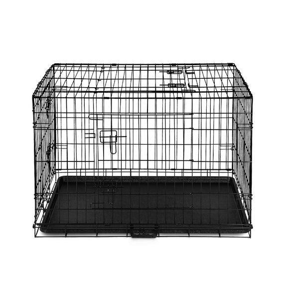 i.Pet 36" Dog Cage Crate Kennel 3 Doors