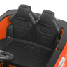 Rigo Ride On Car Toy Kids Electric Cars 12V Battery SUV Orange