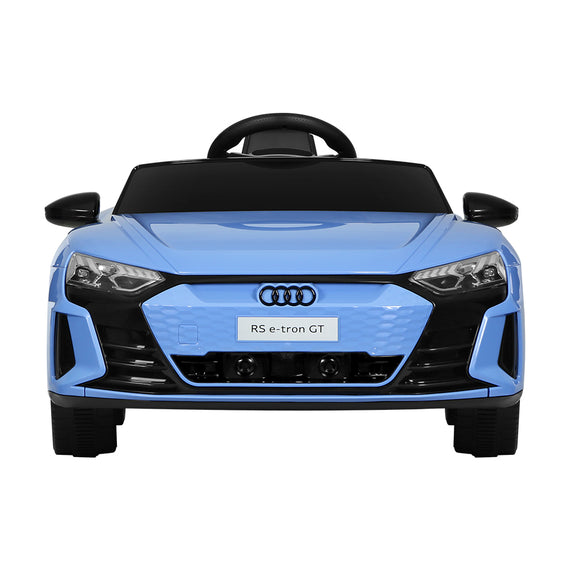 Audi Ride On Car Electric Sports Toy Cars RS e-tron GT Licensed Rigo Blue 12V