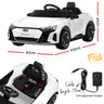 Audi Ride On Car Electric Sports Toy Cars RS e-tron GT Licensed Rigo White 12V