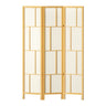 Artiss Ashton Room Divider Screen Privacy Wood Dividers Stand 3 Panel Natural