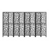 Artiss 8 Panel Room Divider Screen 325x170cm Clover Black