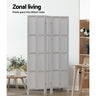 Artiss Jade Room Divider Screen Privacy Wood Dividers Stand 3 Panel White