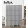 Artiss Jade Room Divider Screen Privacy Wood Dividers Stand 8 Panel White