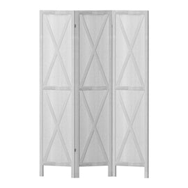 Artiss Silon Room Divider Screen Privacy Wood Dividers Stand 3 Panel White