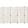 Artiss 8 Panel Room Divider Screen 326x170cm Woven White