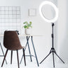 Embellir Ring Light 19" LED 6500K 5800LM Dimmable Diva With Stand Silver
