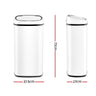 Devanti 68L Motion Sensor Bin Rubbish Automatic White