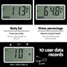 Everfit Body Fat Bathroom Scale Weighing Water Body Fat Gym 180KG