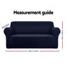 Artiss Sofa Cover Couch Covers 3 Seater Stretch Navy