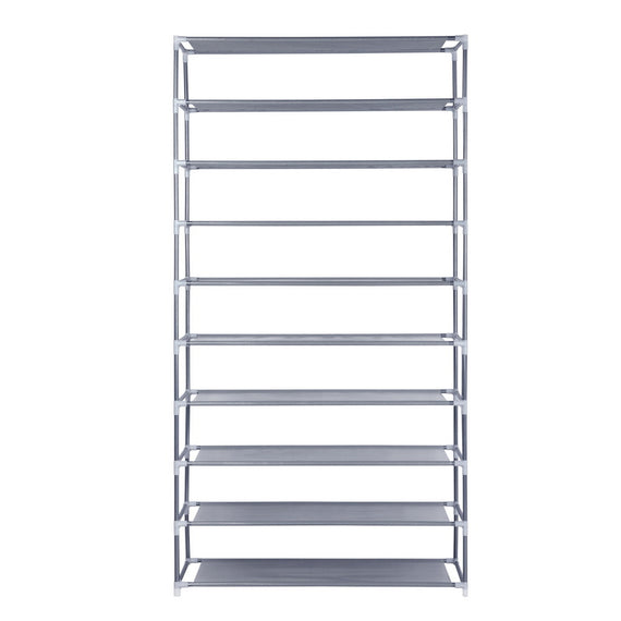 10 Tier Stackable Shoe Rack