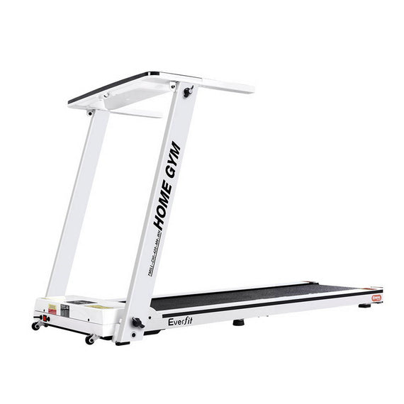 Everfit Treadmill Electric Home Gym Fitness Excercise Fully Foldable 420mm White