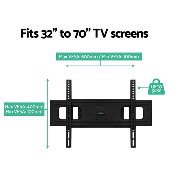 Artiss Full Motion TV Wall Mount Bracket Swivel LED LCD Plasma VESA 32 - 70 Inch
