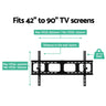 Artiss TV Wall Mount Bracket for 42"-90" LED LCD TVs Tilt Slim Flat Low Profile