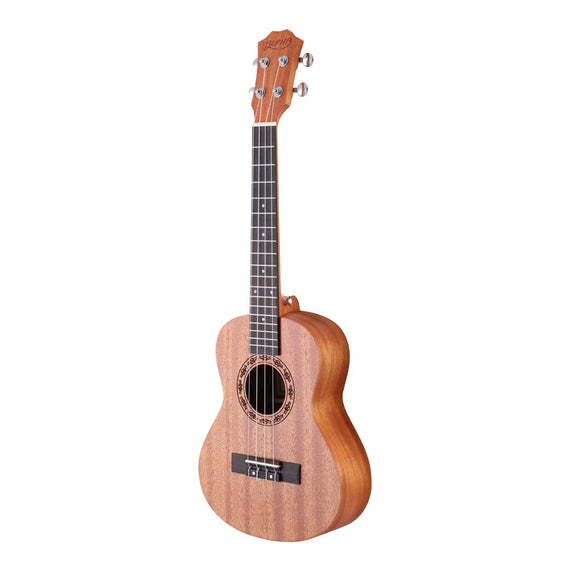 Alpha 23" Ukulele Natural Mahogany Concert Beginner Gift w/ Carry Bag