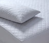 Elan Linen 100% Cotton Quilted Fully Fitted 50cm Deep King Single Size Waterproof Mattress Protector