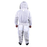 Beekeeping Bee Full Suit 3 Layer Mesh Ultra Cool Ventilated Hoodie Veil Beekeeping Protective Gear Size M