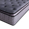 Casa Decor Bamboo Charcoal Mattress Pocket Spring Pillowtop 5 Zone 32cm Depth - King - Charcoal