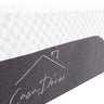 Casa Decor Memory Foam Luxe Hybrid Mattress Cool Gel 25cm Depth Medium Firm - Single - White  Charcoal Grey