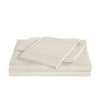 Kensington 1200 Thread Count 100% Cotton Sheet Set Stripe Hotel Grade - Super King - Sand