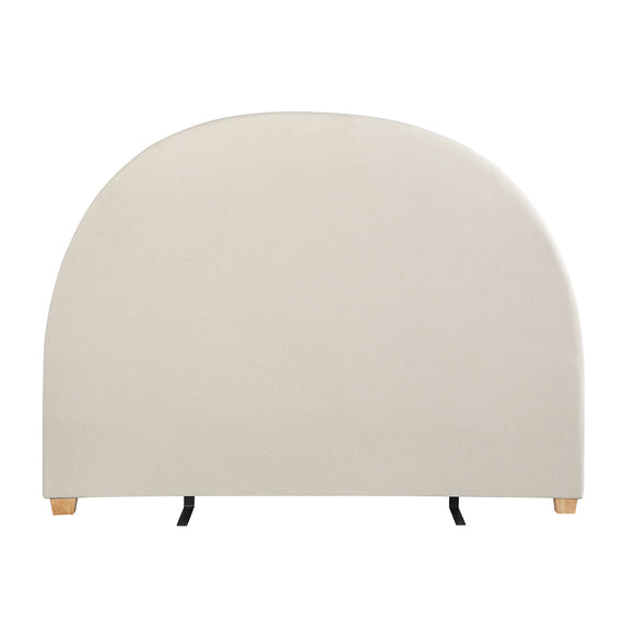 Milano Decor Newark Curved Bead Head Cream - King