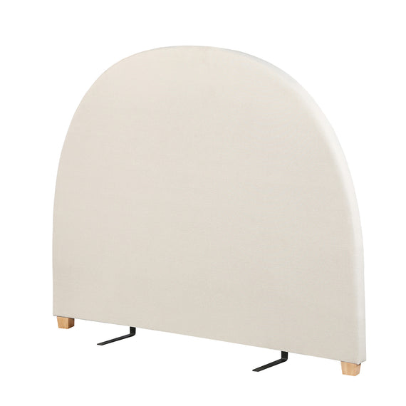 Milano Decor Newark Curved Bead Head Cream - King