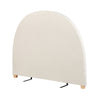 Milano Decor Newark Curved Bead Head Cream - King