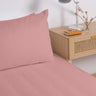 Kensington 1200 Thread Count 100% Egyptian Cotton Sheet Set Stripe - Queen - Desert Rose