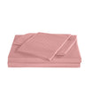 Kensington 1200 Thread Count 100% Egyptian Cotton Sheet Set Stripe - Queen - Desert Rose