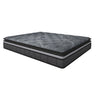 Cloud Zone Double Layer Euro Top Pocket Spring Mattress Plush Medium Firm 34cm - King