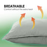 Royal Comfort Charcoal Bamboo Pillow Hotel Quality Luxury Single Pack