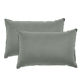 Royal Comfort Charcoal Bamboo Pillow Hotel Quality Luxury Twin Pack