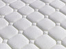 Ergopedic Mattress 5 Zone Latex Pocket Spring Mattress In A Box 30cm - Single - White  Grey  Black