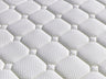 Ergopedic Mattress 5 Zone Latex Pocket Spring Mattress In A Box 30cm - Queen - White  Grey  Black