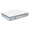 Sleepy Panda Mattress 5 Zone Pocket Spring EuroTop Medium Firm 30cm Thickness - Single - White  Grey  Blue