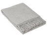 Hampton Throw - Merino Wool Blend - Silver