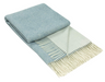 Kensington Throw - 10% Cashmere/ 90% Super Fine Merino Wool - Light Blue