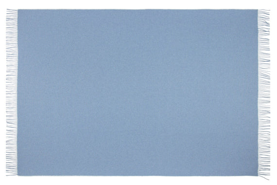 Paddington Throw - Fine Wool Blend - Blue