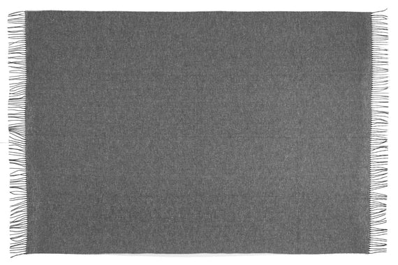 Paddington Throw - Fine Wool Blend - Slate