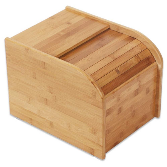 Bamboo Rice Grain Cereal Storage Box - 10kg capacity - Large