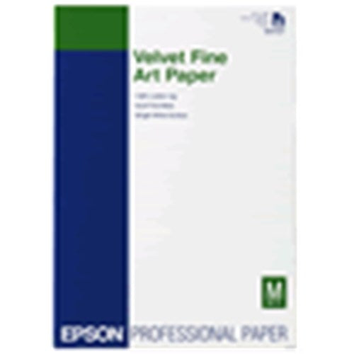 EPSON A3 VELVET FINE PAPER 20PK 260GSM