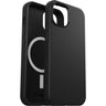 OTTERBOX Apple iPhone 14 / iPhone 13 Symmetry Series+ Antimicrobial Case for MagSafe - Black (77-89018), 3X Military Standard Drop Protection