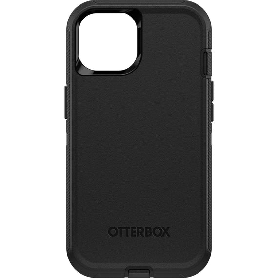OTTERBOX Apple iPhone 13 Defender Series Case ( 77-85437) - Black - Raised edges protect camera and screen