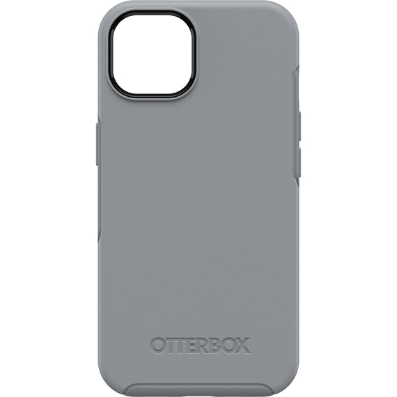 OTTERBOX Apple iPhone 13 Symmetry Series Antimicrobial Case - Resilience Grey (77-85345), ultra-slim