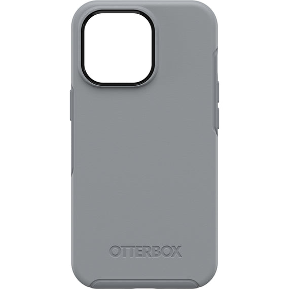 OTTERBOX Apple iPhone 13 Pro Symmetry Series Antimicrobial Case - Resilience Grey (77-83472), Ultra-thin design, Wireless charging compatible