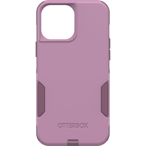 OTTERBOX Apple iPhone 13 Pro Max Commuter Series Antimicrobial Case - Maven Way (Pink) (77-83452), Wireless Charging Compatible
