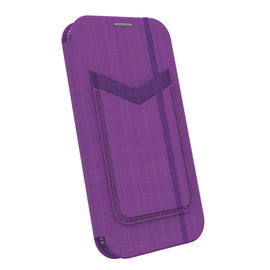 FORCE TECHNOLOGY Miami Wallet Case for Apple iPhone 13 Pro Max - Violet Hue EFCMIAE193VTH, 2.4m Military Standard Drop Tested, Convenient and card/ cash pocket