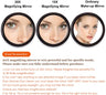 20X Magnifying Hand Mirror with Suction Cups Use for Makeup Application, Tweezing, and Blackhead/Blemish Removal (15 cm Black)