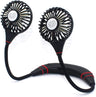 Air Cooler Hands-Free Portable Sports Neck Hanging Fan with USB Rechargeable and 3 Speeds for Outdoor Home-Sports